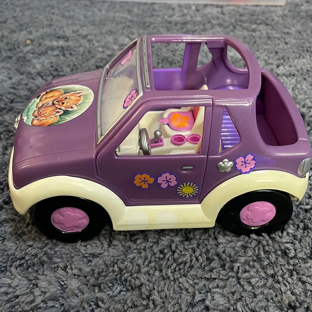Purple polly pocket jeep